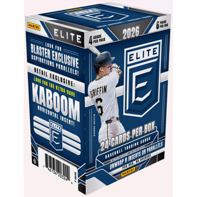 Panini 2026 Donruss Elite Baseball Blaster Box Trading Cards 90 pc