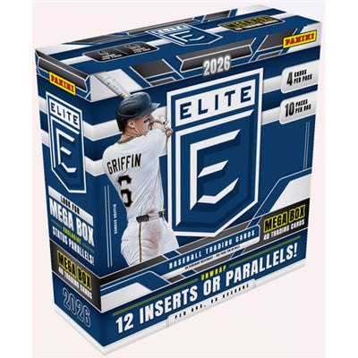 Panini 2026 Donruss Elite Baseball Mega Box Trading Cards