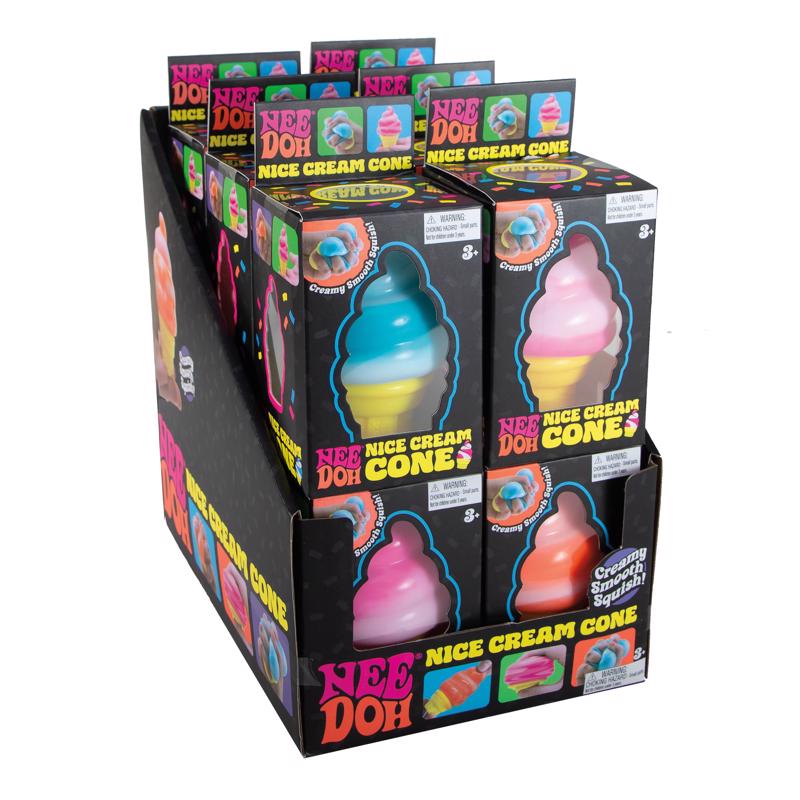NeeDoh Nice Cream Cone Squishy Toy