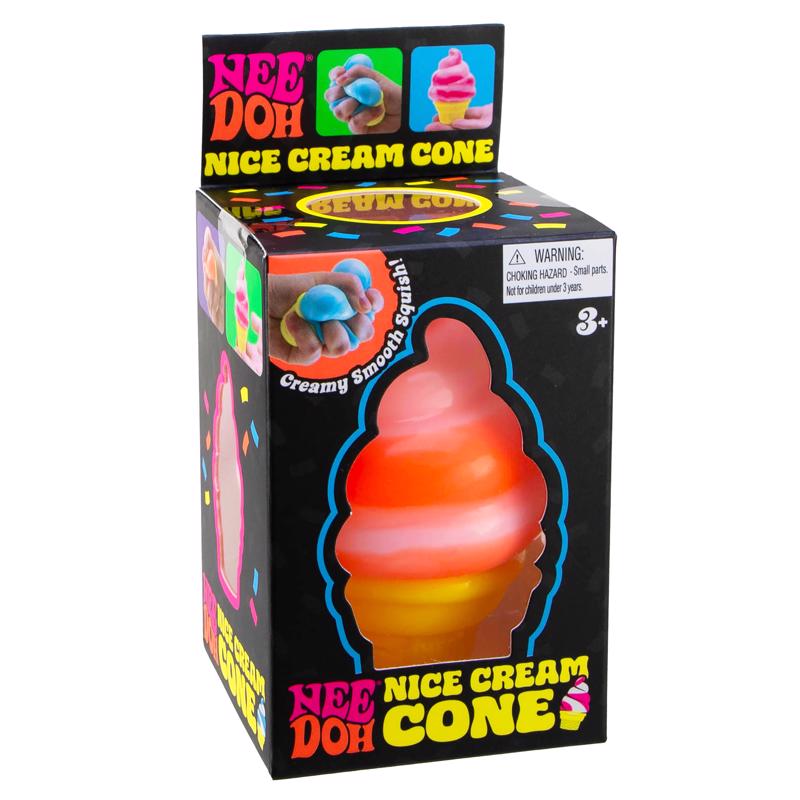 NeeDoh Nice Cream Cone Squishy Toy