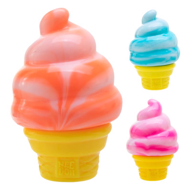 NeeDoh Nice Cream Cone Squishy Toy