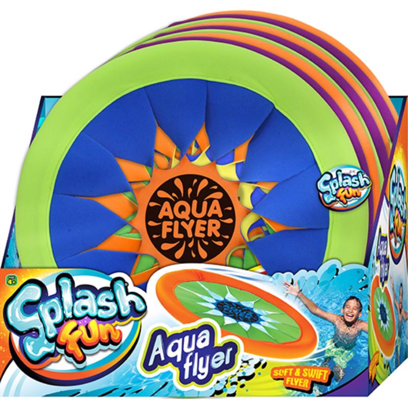 Splash Fun Aqua Flyer Water Flying Disc