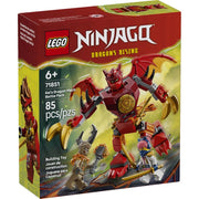 LEGO NINJAGO Kais Dragon Mech Battle Pack Building Set Multicolor 85 pc