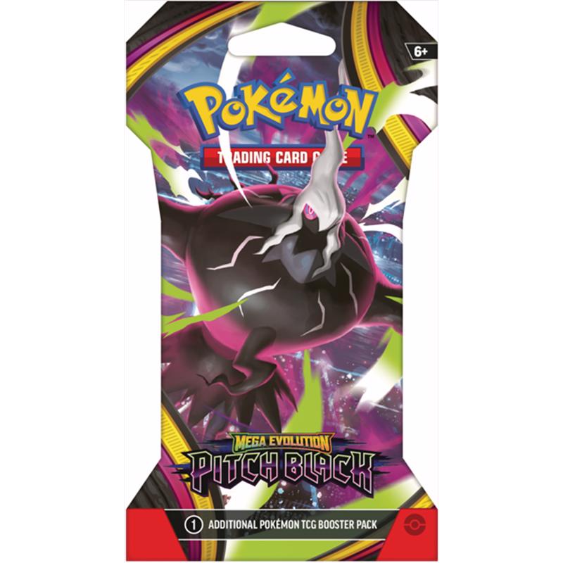 Pokemon Pitch Black Sleeved Booster Trading Cards