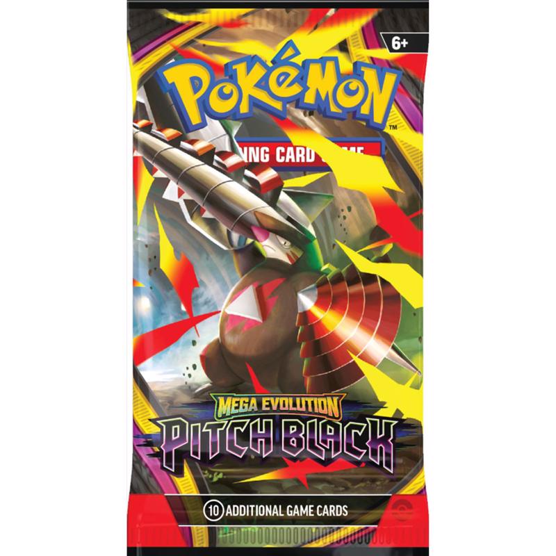 Pokemon Pitch Black 3-Booster Blister Trading Cards