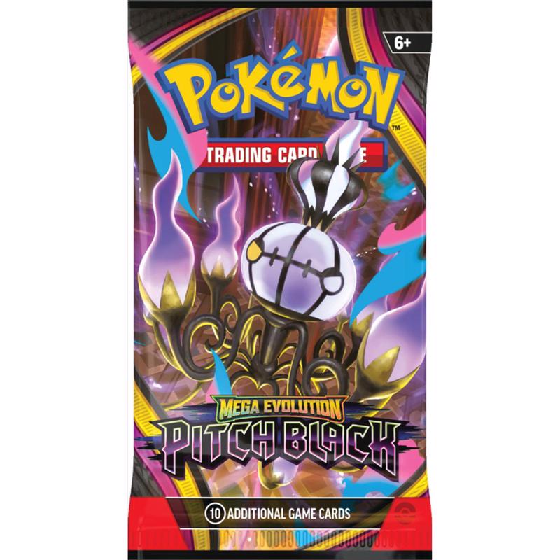 Pokemon Pitch Black 3-Booster Blister Trading Cards