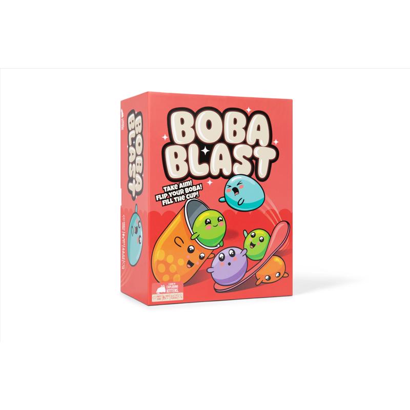 Exploding Kittens Boba Blast Party Game