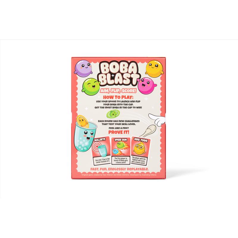 Exploding Kittens Boba Blast Party Game