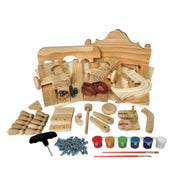 SparkJump Pinball Woodworking Toy Kit