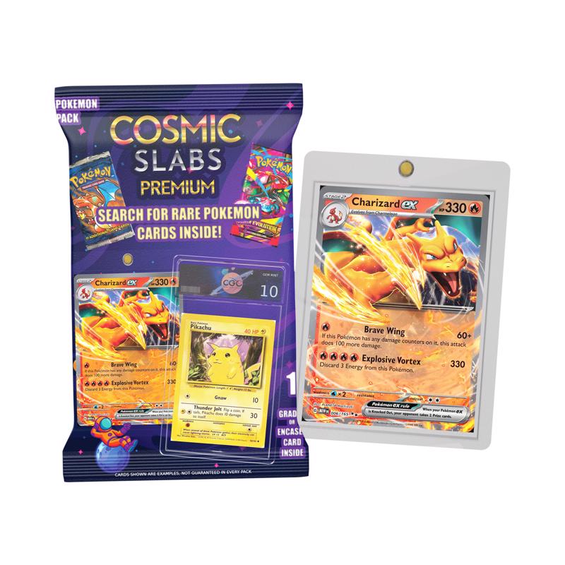 Cosmic Slabs Pokemon Sports Card