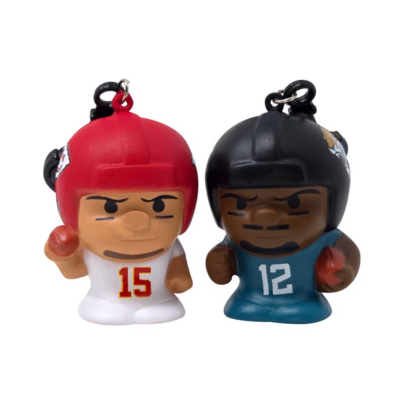 Party Animal Squeezymates Football Collectible Figure Multi