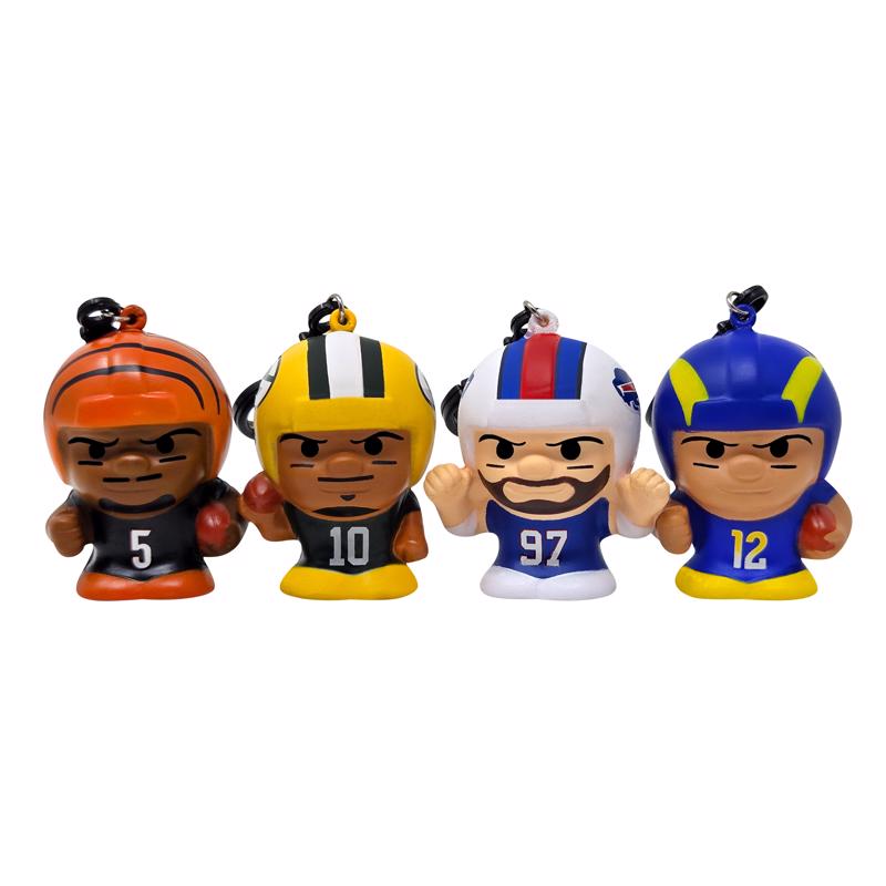 Party Animal Squeezymates Football Collectible Figure Multi