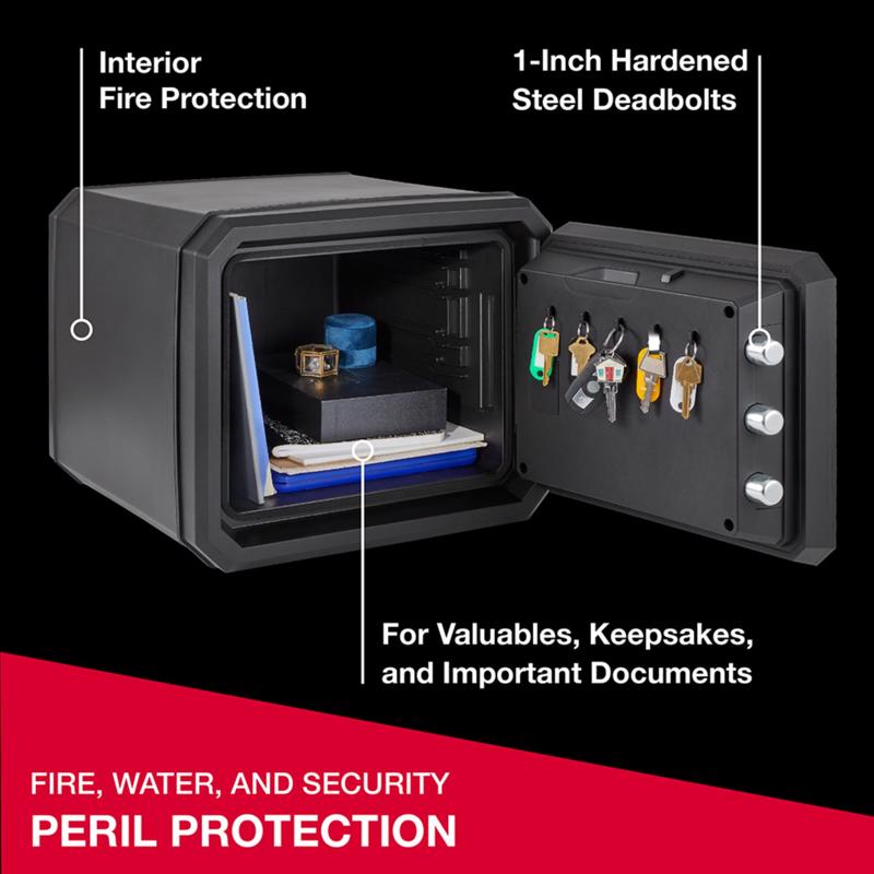 Sentry Safe 0.81 cu ft Digital Lock Black Fireproof Safe