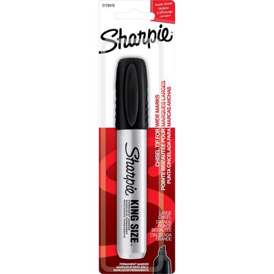 Sharpie King Size Black Chisel Tip Permanent Marker