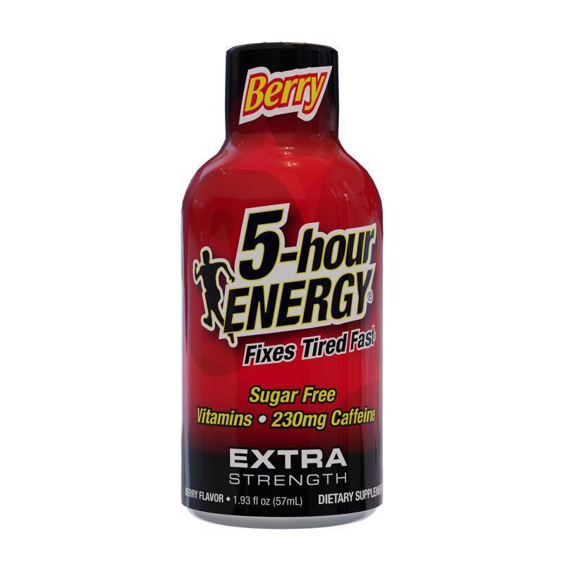 5-hour Energy Extra Strength Sugar Free Berry Energy Shot 1.93 fl. oz.
