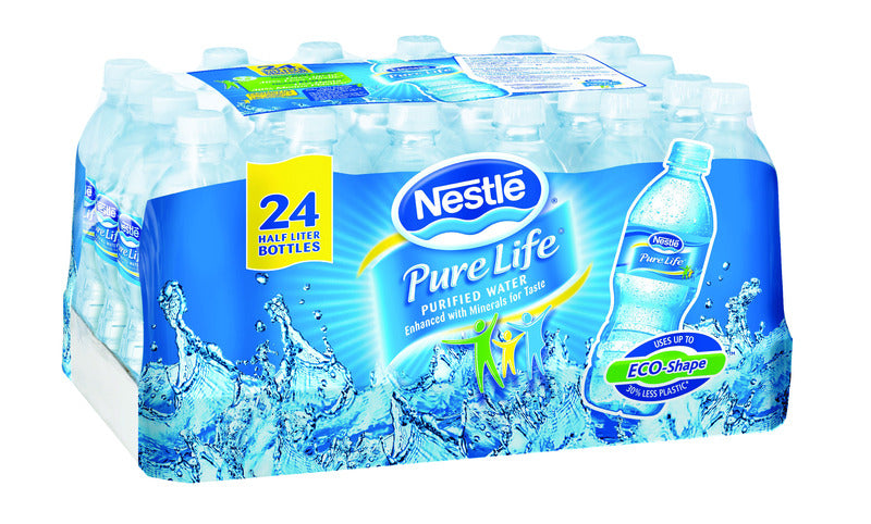Nestle Waters Pure Life Bottled Water 0.5 L