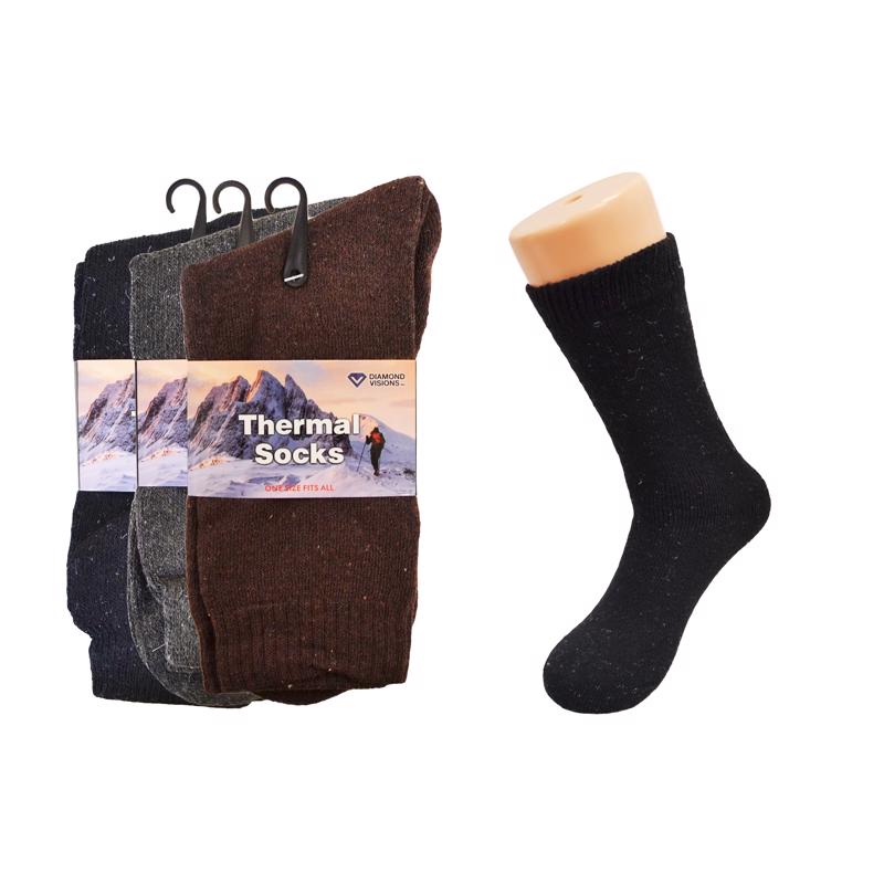 Diamond Visions Hudson Bay Traders Goods Thermal Sock Cotton