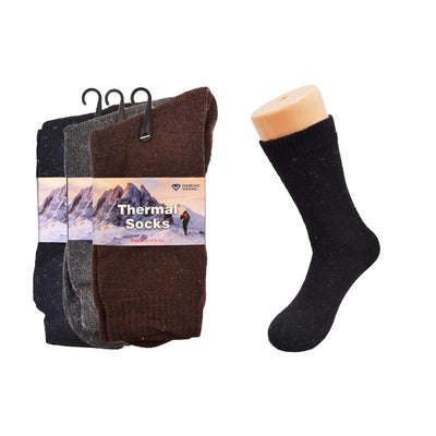 Diamond Visions Hudson Bay Traders Goods Thermal Sock Cotton