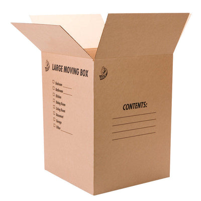 Duck Brand Kraft 24 in. H X 18 in. W X 18 in. L Cardboard Moving Box