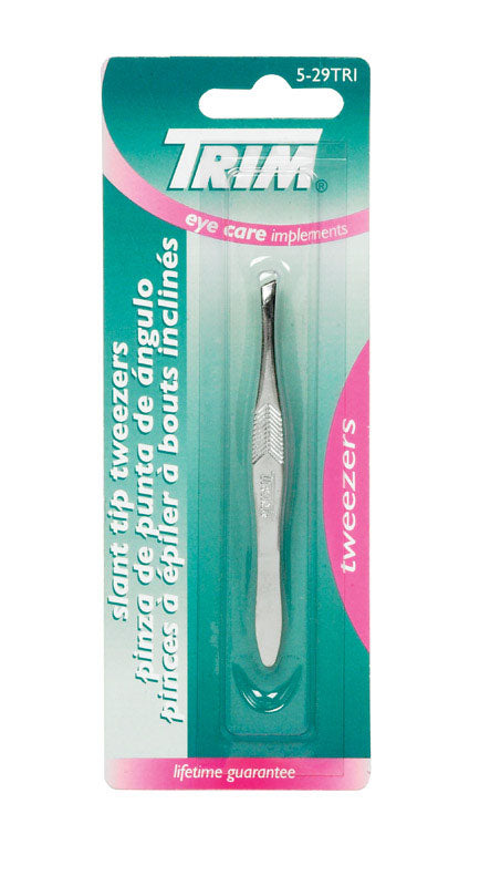 Trim Silver Tweezers