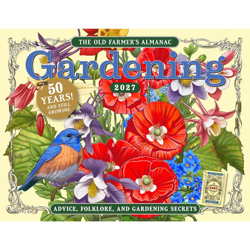 The Old Farmer's Almanac Yankee Publishing Gardening Calendar 2026 Calendar