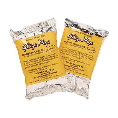 Gold Medal Glaze Pop Caramel Popcorn 4 oz Pouch