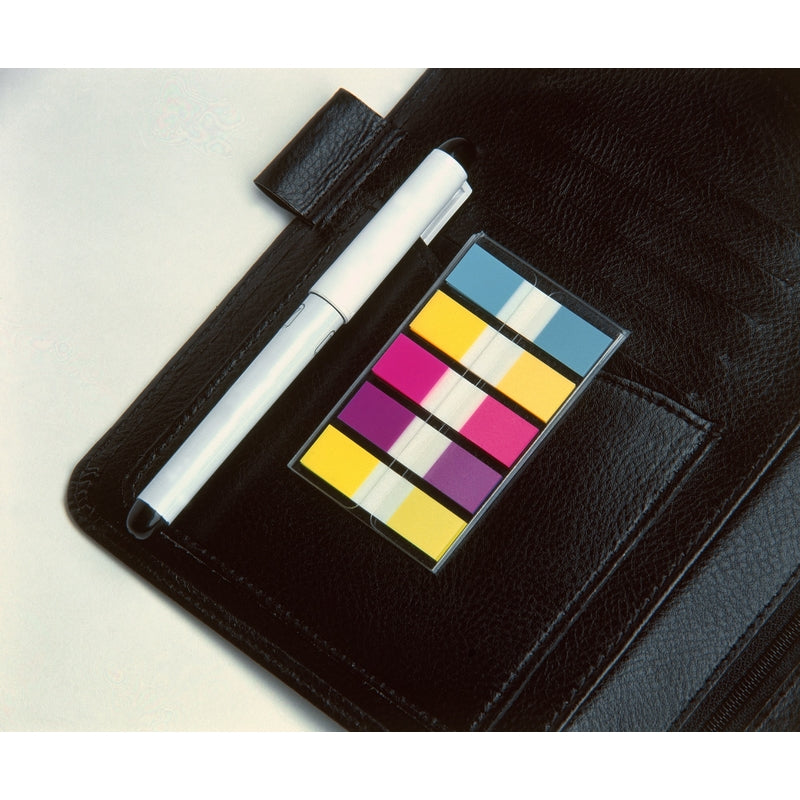 Post-it 0.5 in. W X 1.7 in. L Assorted Flag Page Markers 5 pad