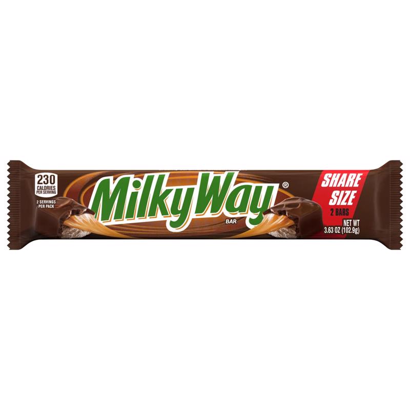 Milky Way 2 To Go Original Chocolate Candies 3.36 oz