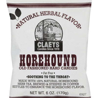 Claeys Old Fashioned Horehound Hard Candy 6 oz