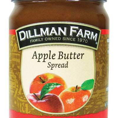 Dillman Farm All Natural Apple Butter Spread 14 oz Jar
