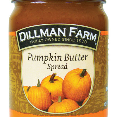 Dillman Farm All Natural Pumpkin Butter Spread 15 oz Jar
