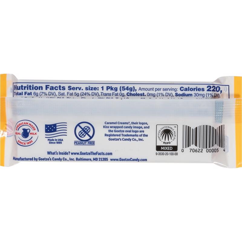Goetze's Candy Caramel Creams Original Caramels 1.9 oz