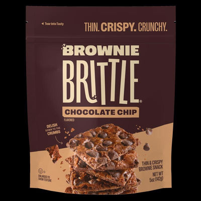 Brownie Brittle Chocolate Chip Brownie Brittle 5 oz Bagged