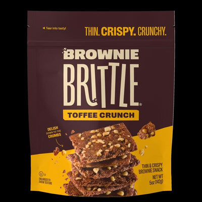 Brownie Brittle Toffee Crunch Brownie Brittle 5 oz Bagged