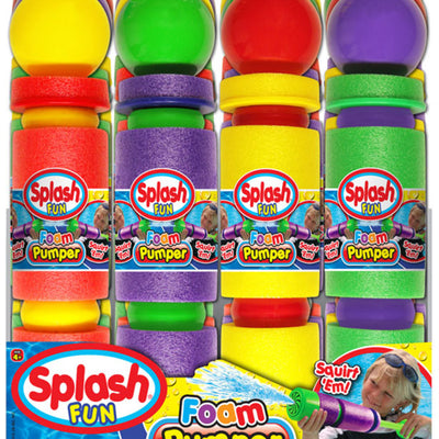 Ja-Ru Splash Foam Pumper Water Toy Soft Foam/Plastic
