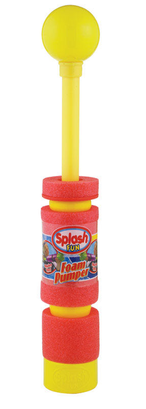 Ja-Ru Splash Foam Pumper Water Toy Soft Foam/Plastic