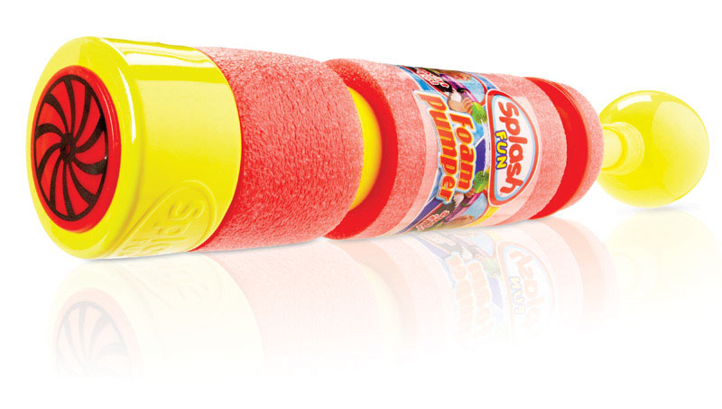 Ja-Ru Splash Foam Pumper Water Toy Soft Foam/Plastic