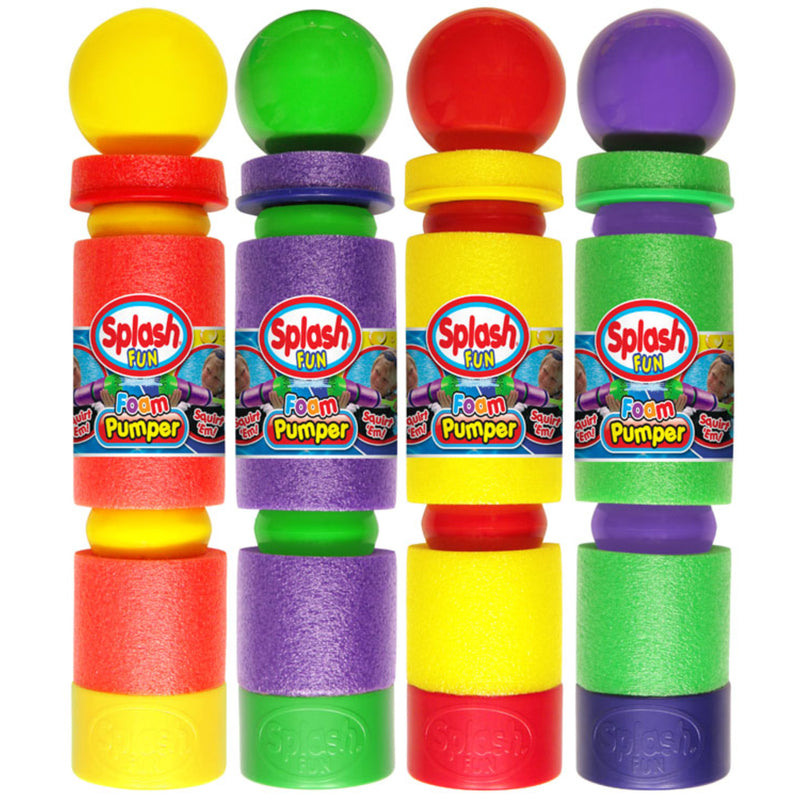 Ja-Ru Splash Foam Pumper Water Toy Soft Foam/Plastic