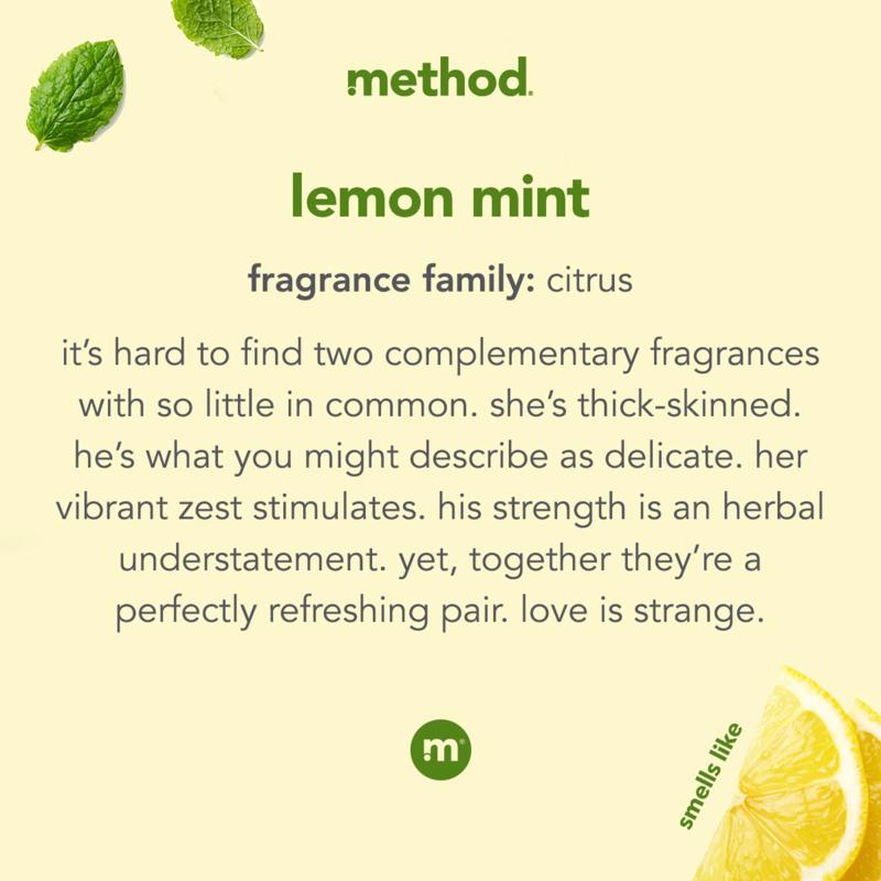 Method Lemon Mint Scent Foam Hand Wash 10 oz