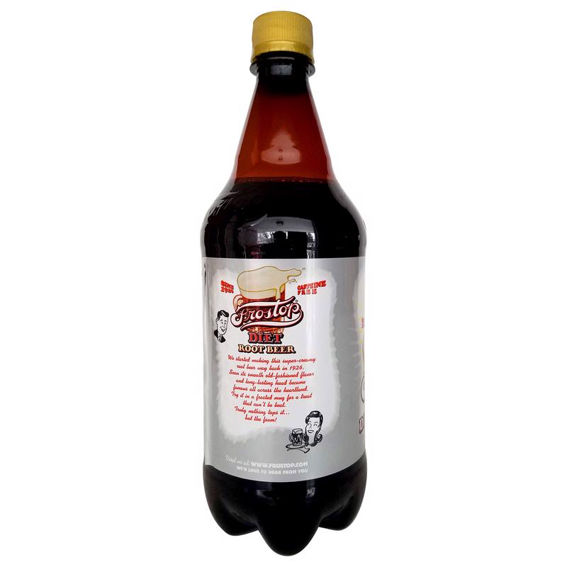 Frostop Diet Root Beer Soda 32 oz