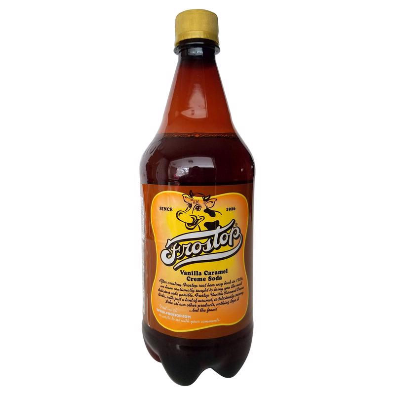 Frostop Vanilla Caramel Creme Soda 32 oz