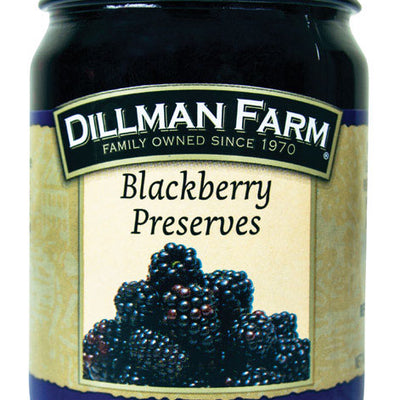 Dillman Farm All Natural Blackberry Preserves 16 oz Jar