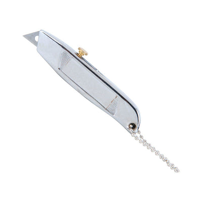 Home Plus Aluminum Silver Box Cutter Key Chain