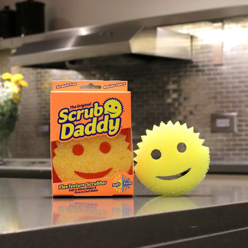 Scrub Daddy FlexTexture Heavy Duty Scrubber Sponge For All Purpose 6 in. L