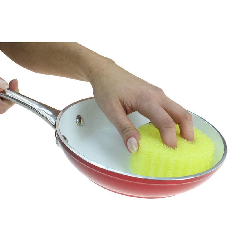 Scrub Daddy FlexTexture Heavy Duty Scrubber Sponge For All Purpose 6 in. L