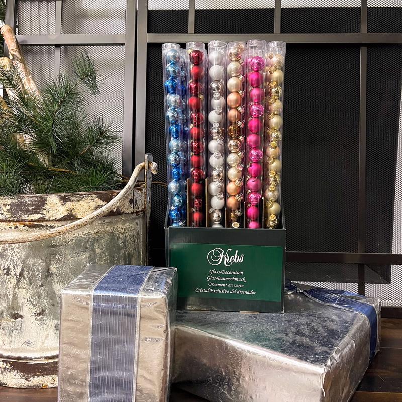 Christmas by Krebs Assorted Ball Tube Ornament