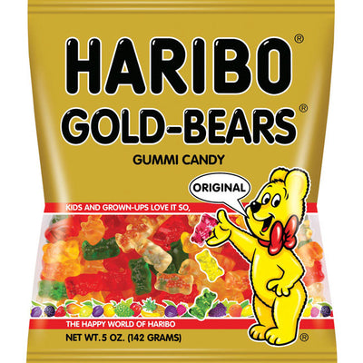 Haribo gold-Bears Original Gummi Candy 5 oz