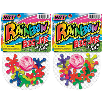 Rainbow Big Jax Assorted 11 pc
