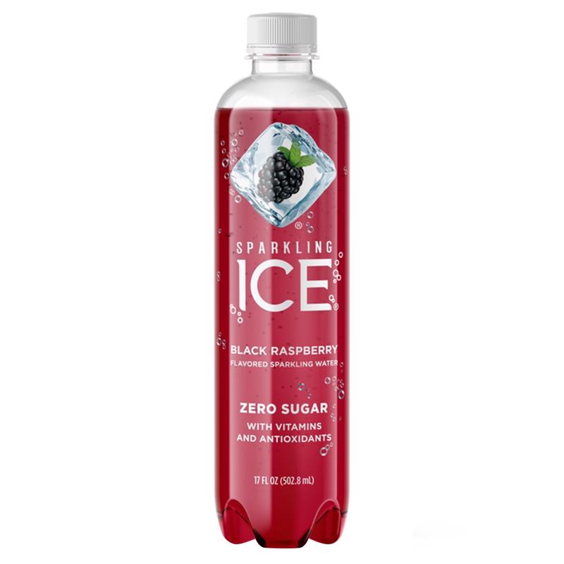 Sparkling Ice Black Raspberry Carbonated Water 17 oz