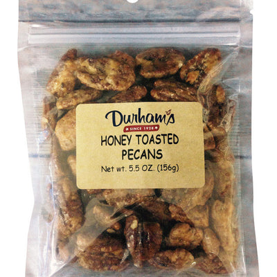 Durhams Honey Toasted Pecans 5.5 oz Bagged